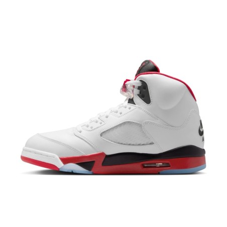Air Jordan 5 Retro 'Red Suède' - Tige en Suède Rouge Sensuelle