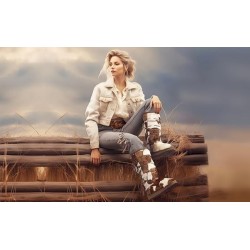 Bottes UGG Look Épuré avec Ligne Sobres